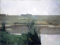 John Henry Twachtman - Arques la Bataille